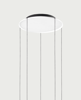 5 LIGHTS ROUND LARGE / Matte White 220-240V