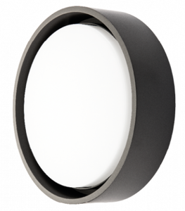 Frame Round Graphite 890lm 4000K Ra>80 Capteur