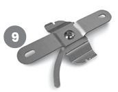 Kit plafond pour EVOLINK (1 kit par luminaire)
