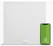 GreenSwitch Dalle CLEVER 26W 160lm/W 4290lm UGR<16 CCT 3000K-4000K-6000K 600x600 • Détection Infrarouge