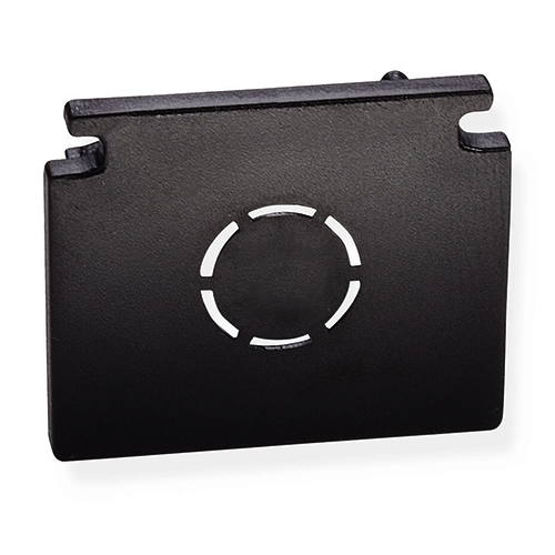 EMBOUT DE FINITION POUR RAIL M Noir mat