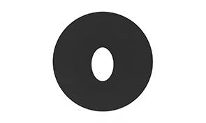 FACE RONDE DIFFUSION CIRCULAIRE Noir