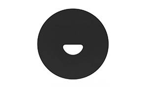 FACE RONDE DIFFUSION DEMI-CIRCULAIRE Noir