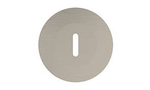 FACE RONDE DIFFUSION LINÉAIRE Chrome satiné