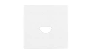 FACE CARRÉE DIFFUSION DEMI-CIRCULAIRE Blanc