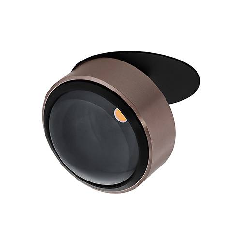 RETI 2 RX 18W 3000K 1620Lm 80° Noir mat - Bronze satiné