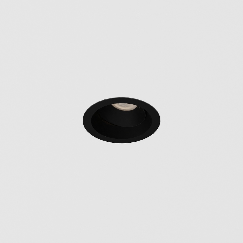 SIMO collerette spot orientable noire