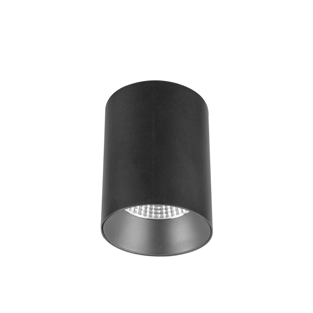 NANCY 18 Spot Apparent 3CCT Noir AC230V TRIAC 18W