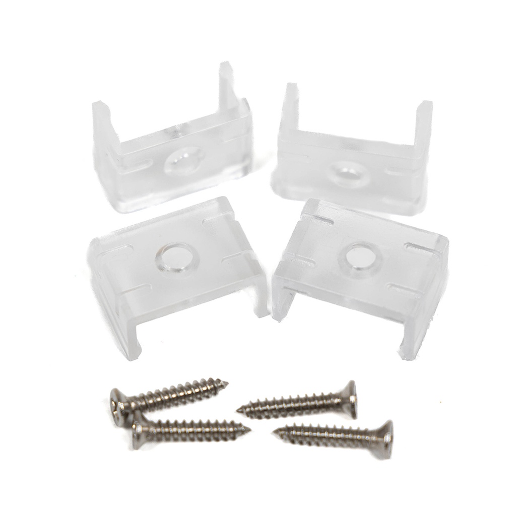 Kit de fixation pour AVEIRO (4 pièces) transparent