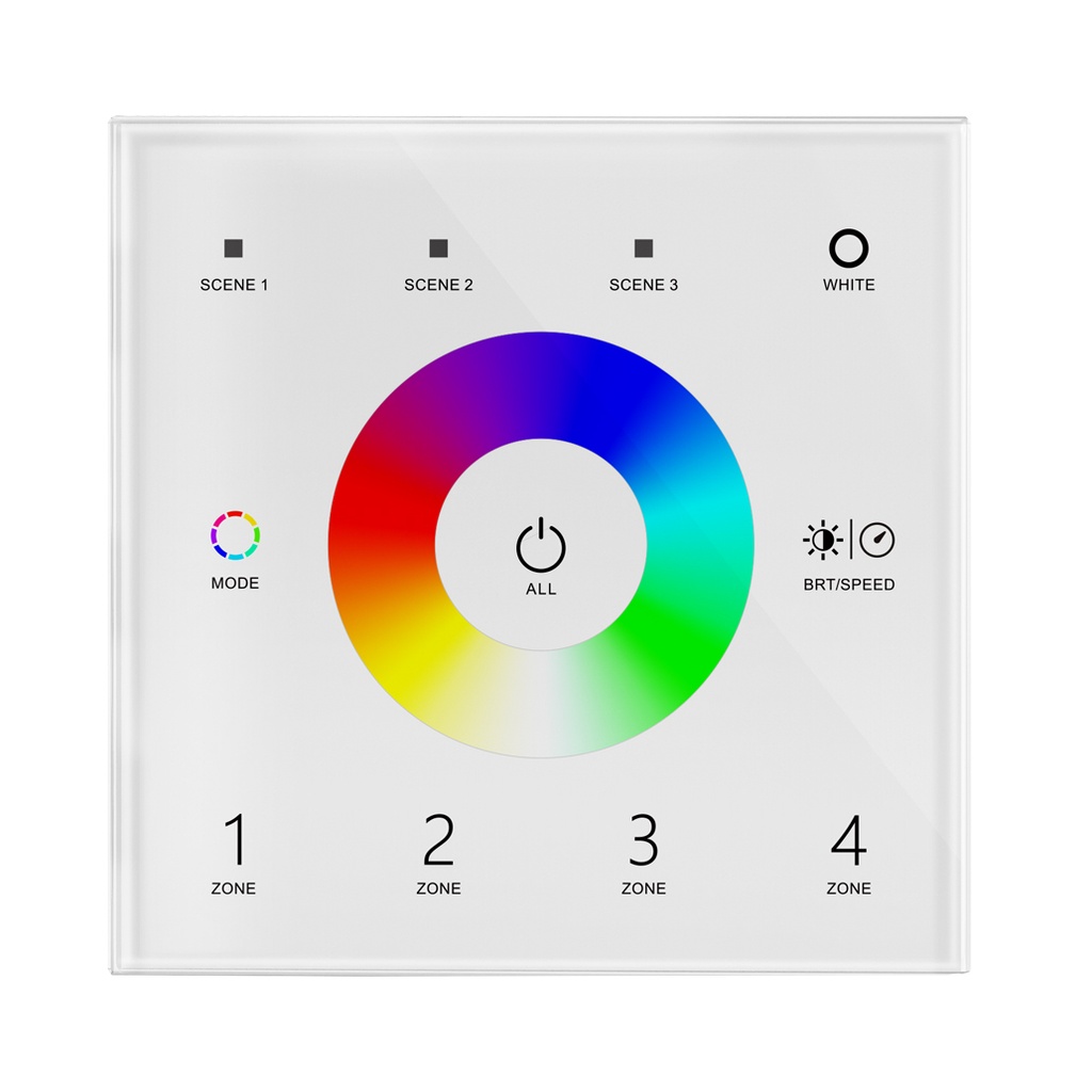 TARCOOLA Emetteur Mural RGB/ RGB+W Blanc