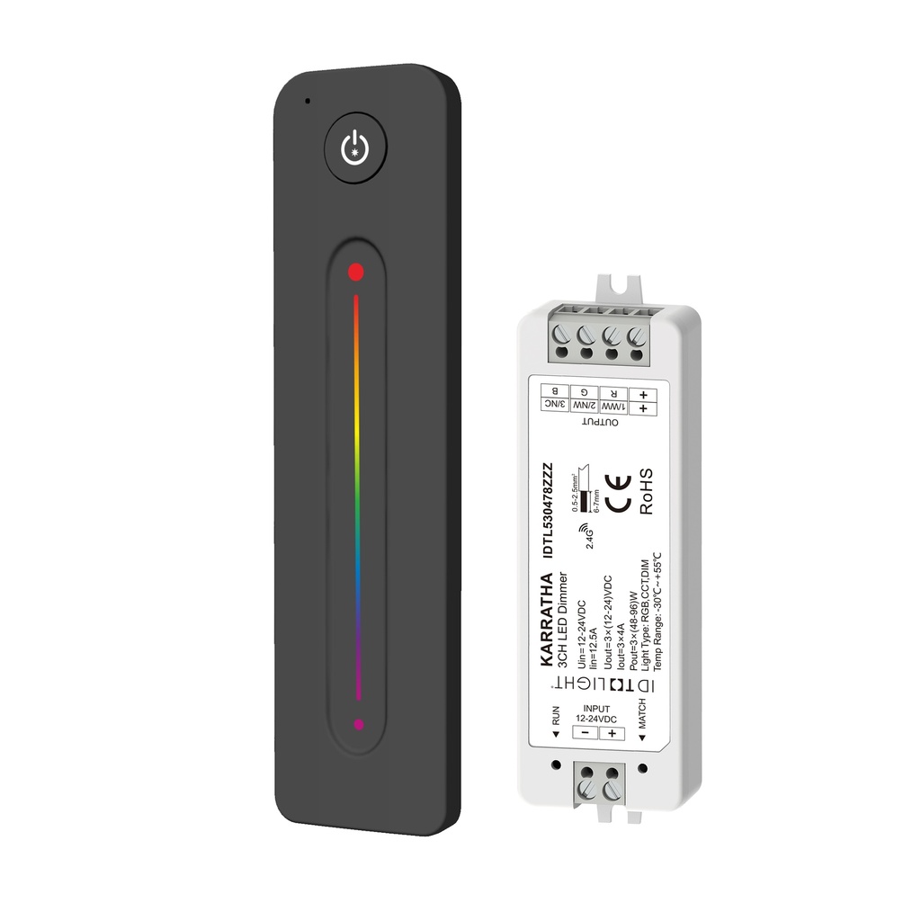 KARRATHA Kit Emetteur/Récepteur RGB