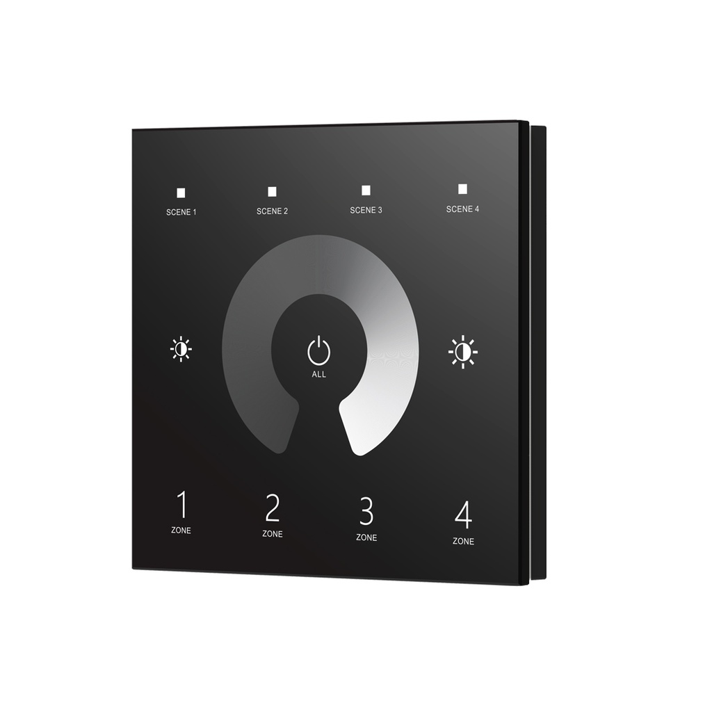 TILPA Emetteur Mural Monochrome 230V Noir