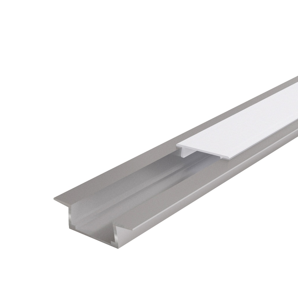 PALMA Profilé Encastré 2,9m Aluminium - Individuel