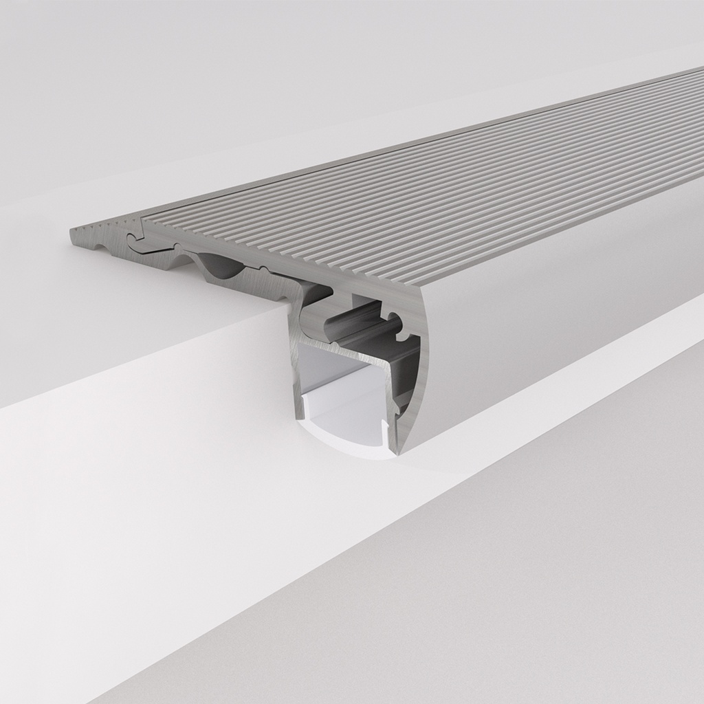 CALVI Profilé Apparent 2m  Aluminium - Individuel