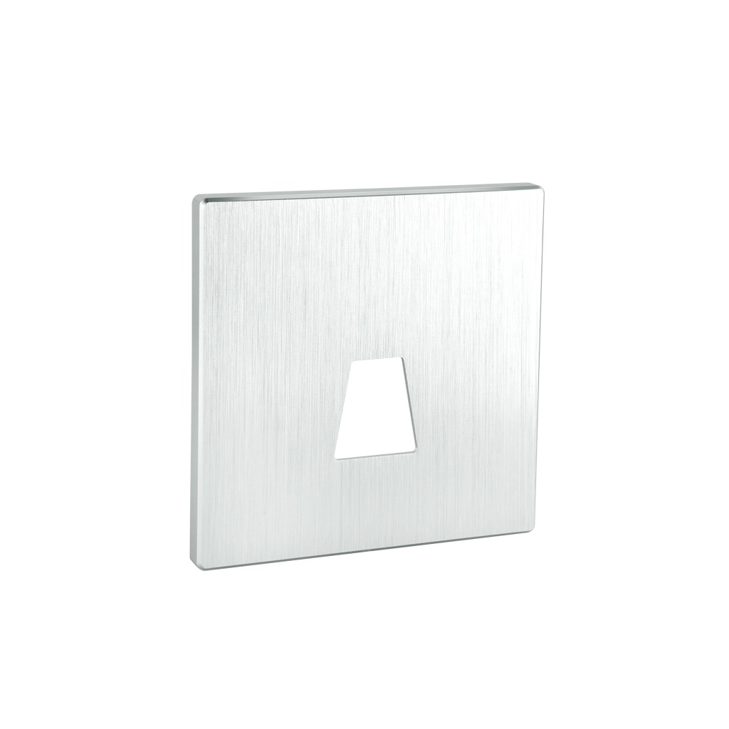 BANDOL S plaque aimantée Aluminium Brossé ouverture trapèze