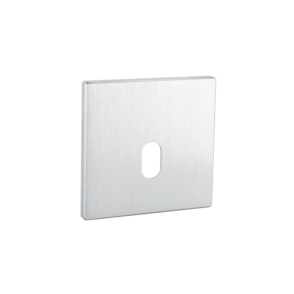 BANDOL S plaque aimantée Aluminium Brossé ouverture ovale