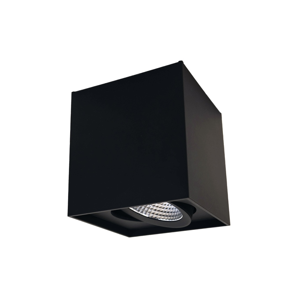 SINTRA S Apparent plafonnier 3000K Noir AC230V 10W IP20