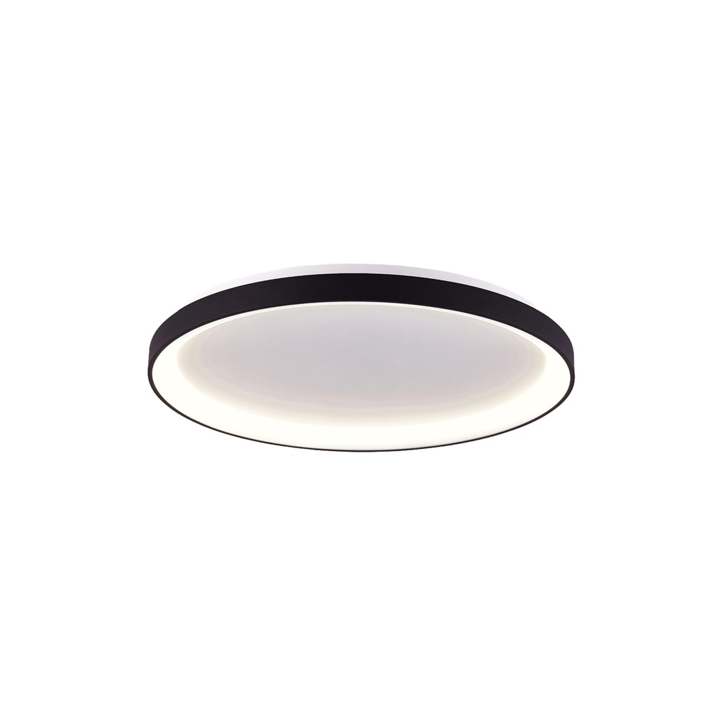 BELOEIL 2.0 C 38 Apparent Plafonnier 3CCT Noir structuré AC230V 38W DIM TRIAC IP20