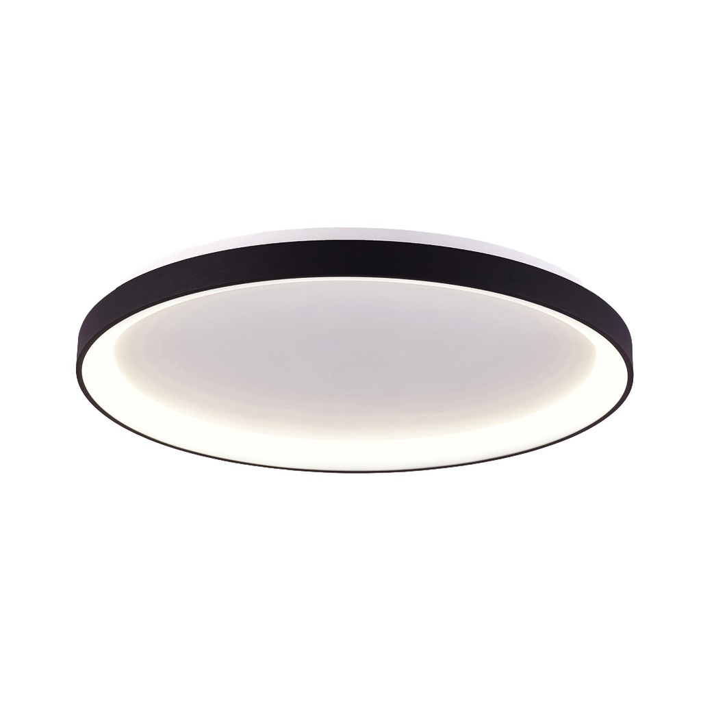 BELOEIL 2.0 C 60 Apparent Plafonnier 3CCT Noir structuré AC230V 60W DIM TRIAC IP