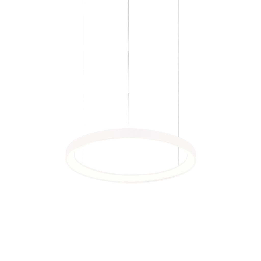 BELOEIL 2.0 S 38 Suspension 3CCT Blanc structuré AC230V 38W DIM TRIAC IP20