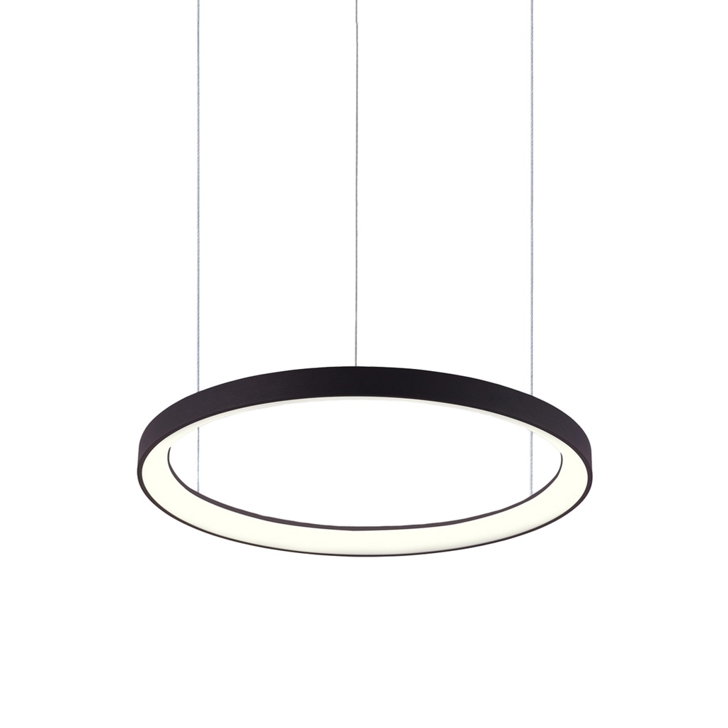 BELOEIL 2.0 S 60 Suspension 3CCT Noir structuré AC230V 60W DIM TRIAC IP20