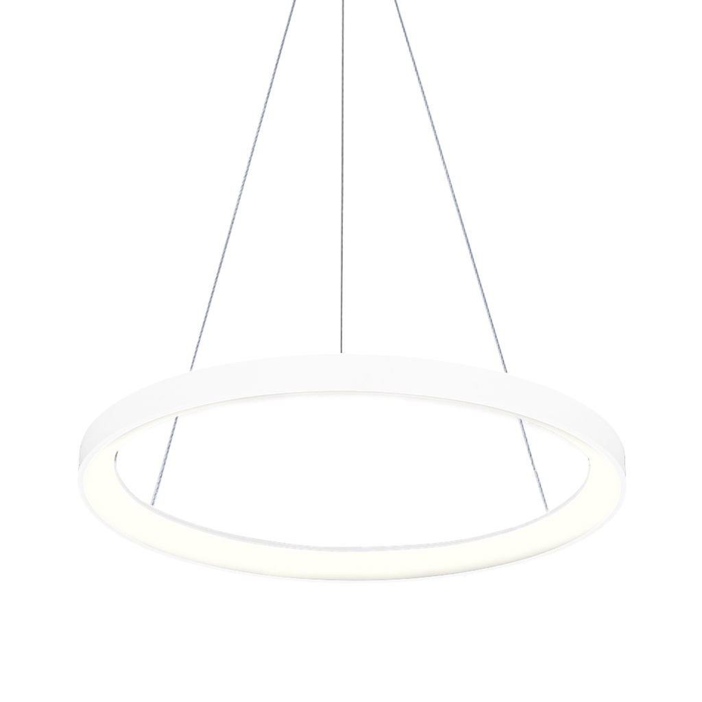BELOEIL 2.0 S2 48 Suspension 3CCT Blanc structuré AC230V 48W DIM TRIAC IP20
