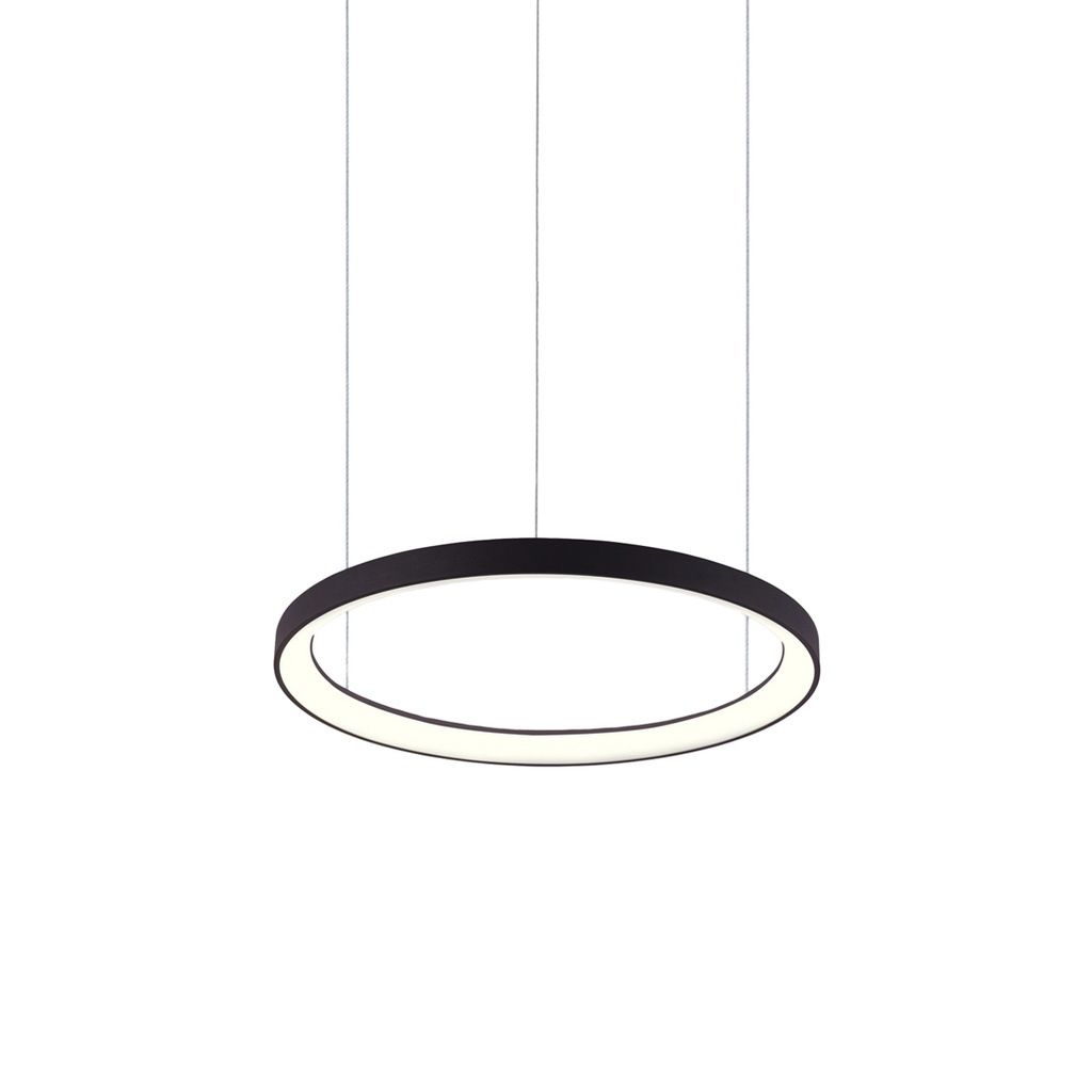 ***TOKYO Suspension 3000K Noir structuré AC230V 38W DIM TRIAC IP20