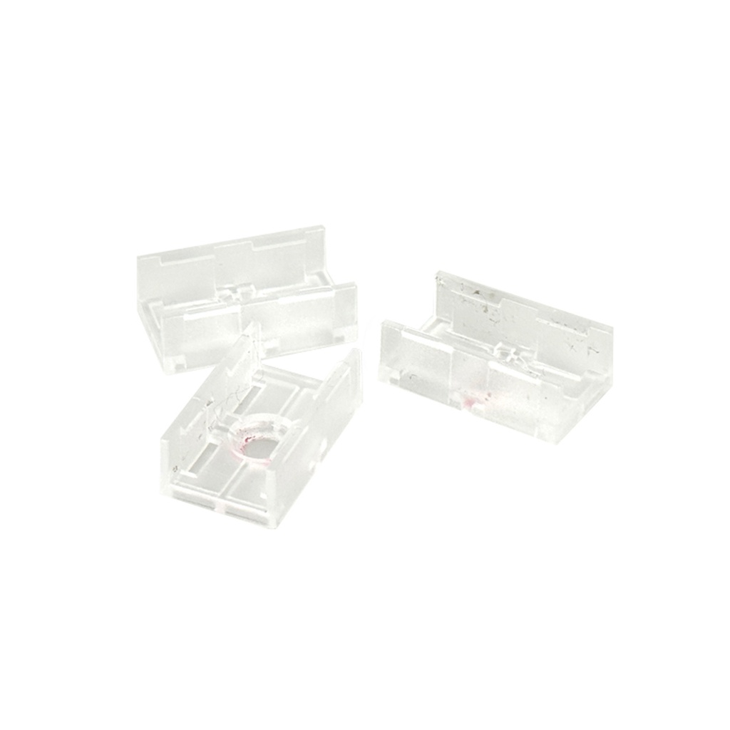 Fixation plastique pour TULSA (1pc) transparente