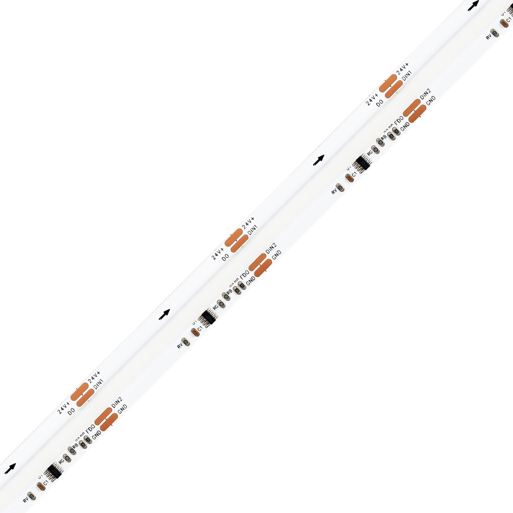 PARMA Ruban LED COB 5m DC 24V 21W/m Digital RGB IP20