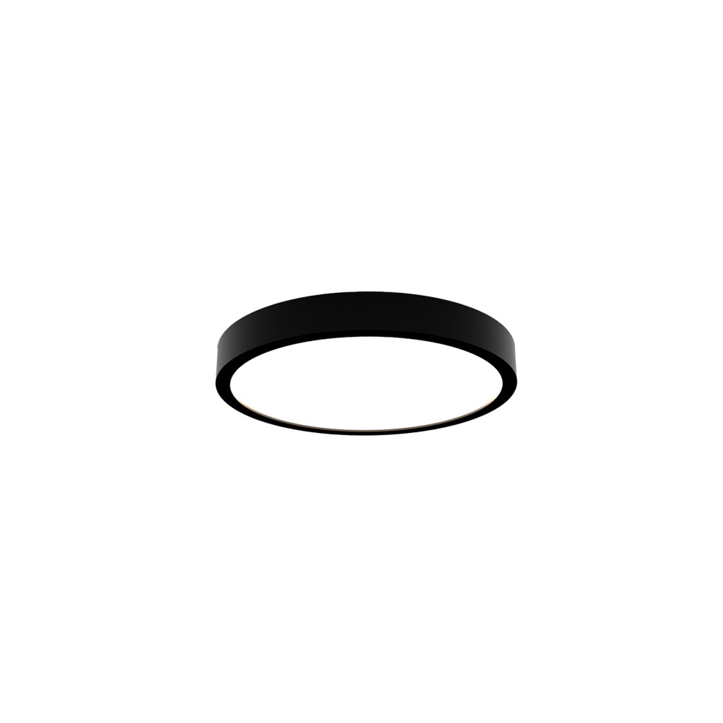 GIRA 15 Apparent Plafonnier CCT Noir AC230V 15W IP20