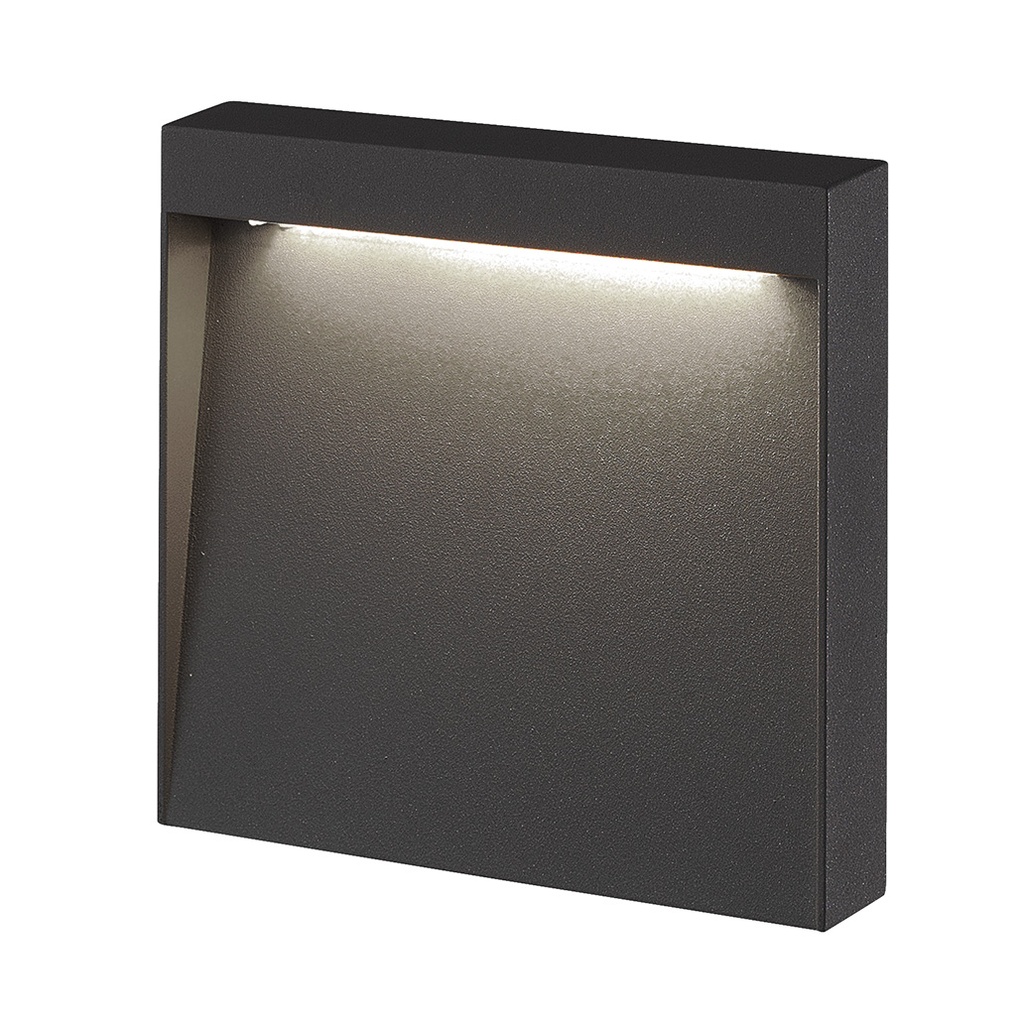 TABOR Extérieur Applique 3000K Noir AC230V 8W IP65