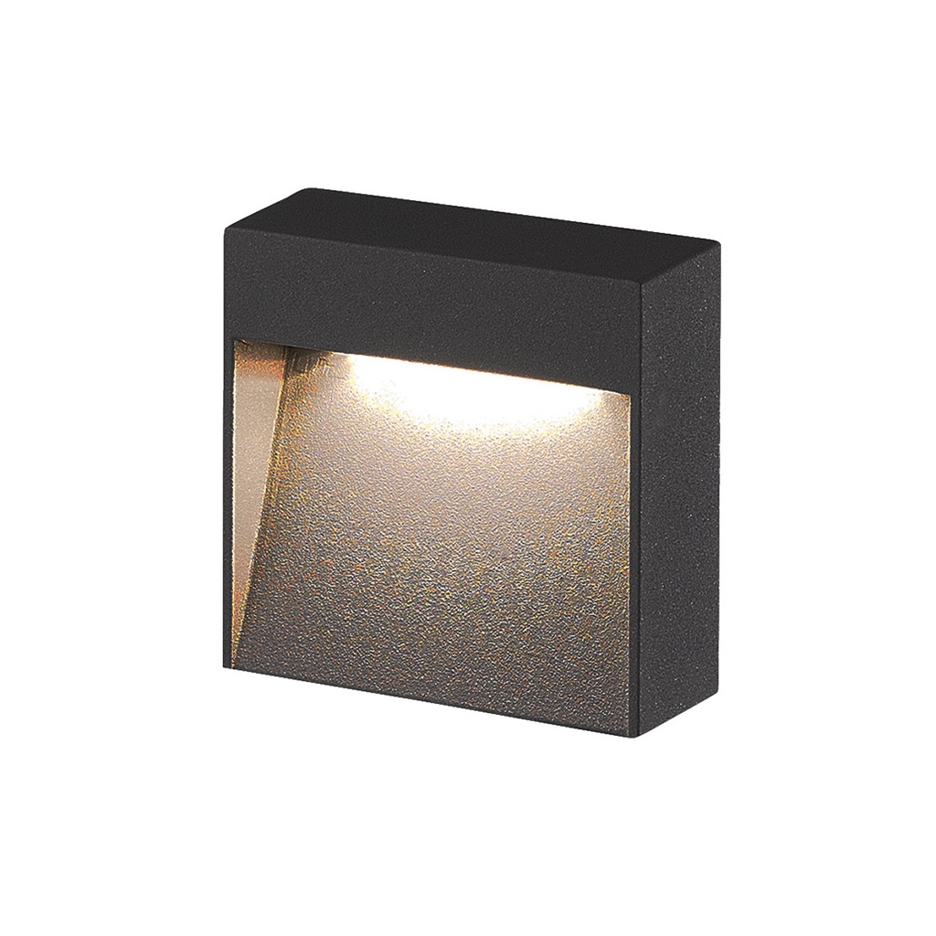 TABOR MINI Extérieur Applique 3000K Noir AC230V 3W IP65