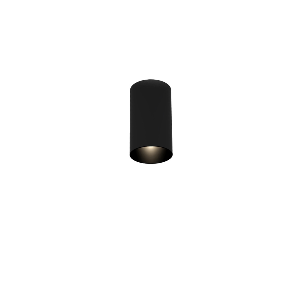 BRUGGE 2.0 Spot apparent 10,3cm Noir structuré E27 AC230V