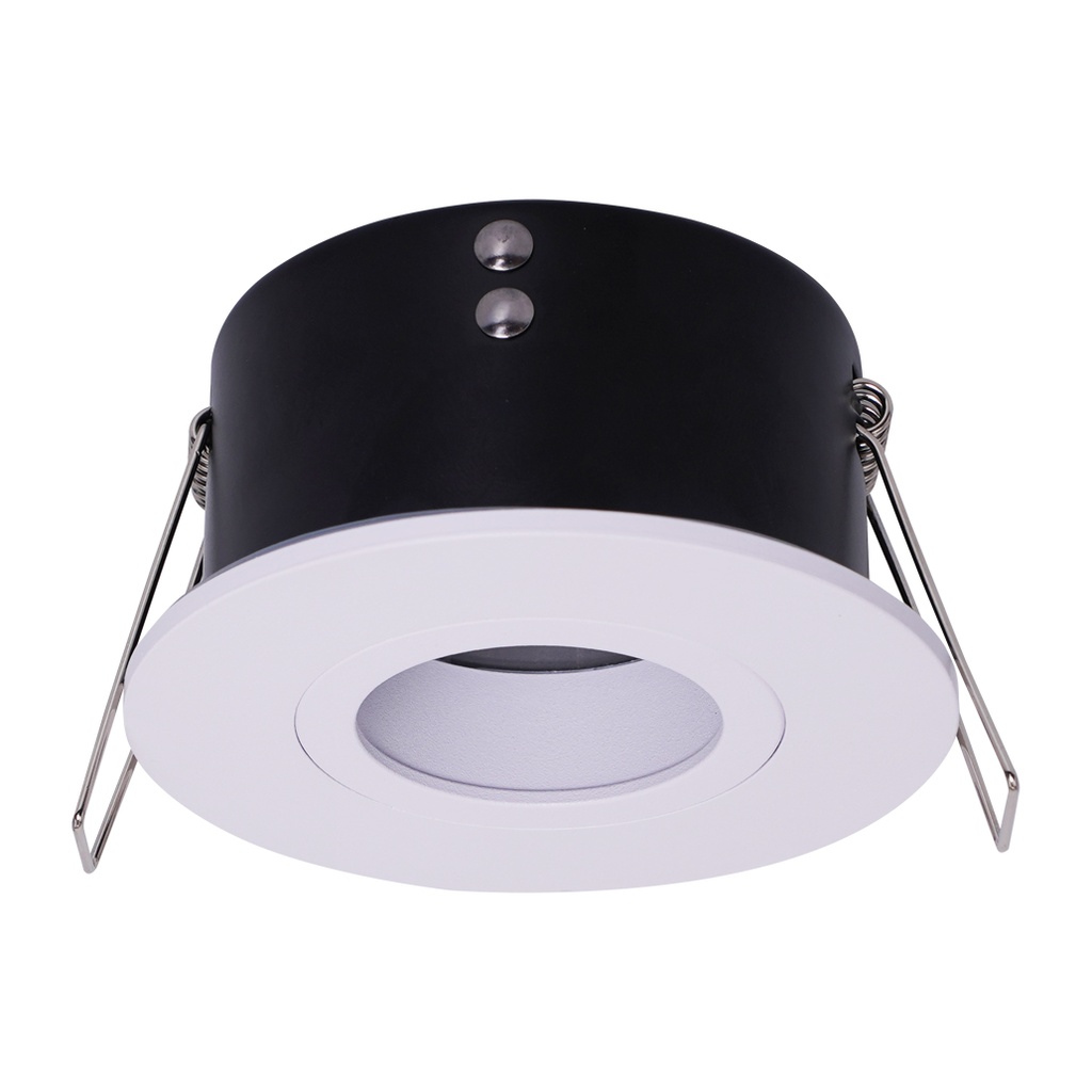 CLERVAUX Spot Encastré Blanc structuré AC230V GU10 IP65
