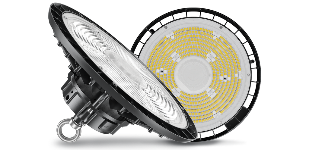 Highbay CIBAY -XHE 80W 210lm/W 120° 4000K Noir 0-10V