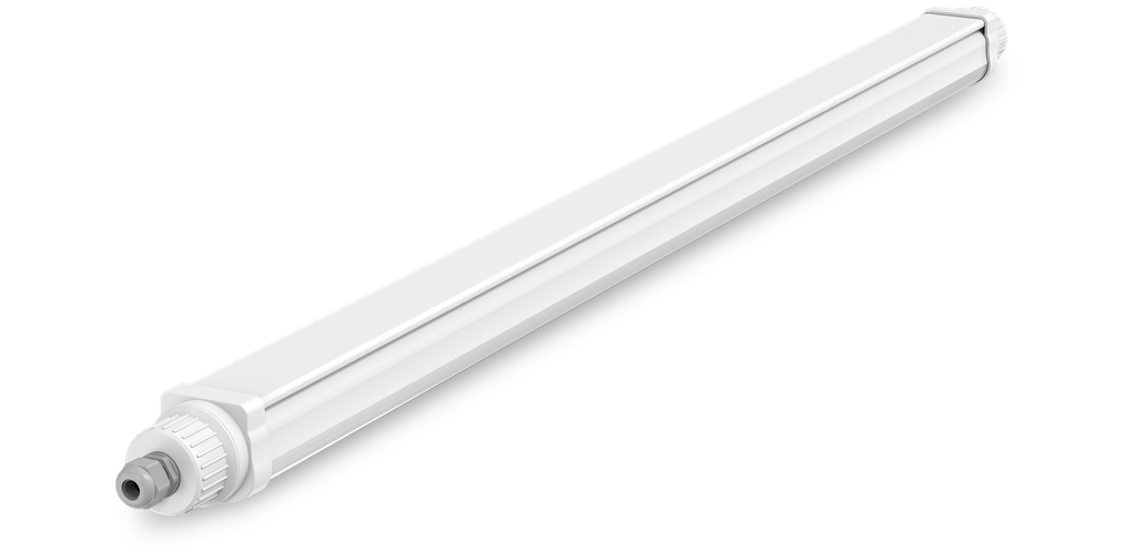 Etanche OSLO 36W 120cm 160 lm/W CCT traversant DALI Push