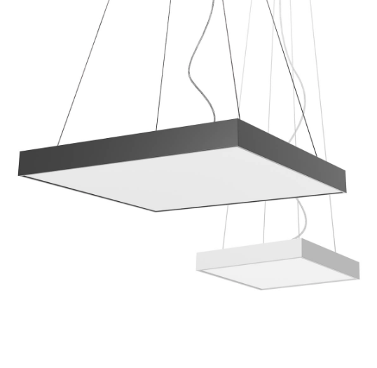 XPILL SQ. PANEL 60W UGR<19 220-240V AC CCT(3/4/6000K) CRI.80 600X600 mm IP20 80° SBK (4.1.2)