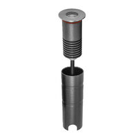 XGROUND RGB REC. FIXTURE 1x3W 12V DC RGB fi.40 mm IP67 40° SS (5.1.2)