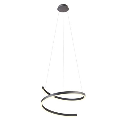 	 SCROLL SU LED 38W CCT 3000K/4000K/6000K D600 SB...