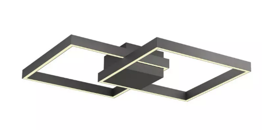 FEBE AP/PL LED RD 37W 3000K D600 SBK(4.1.2)