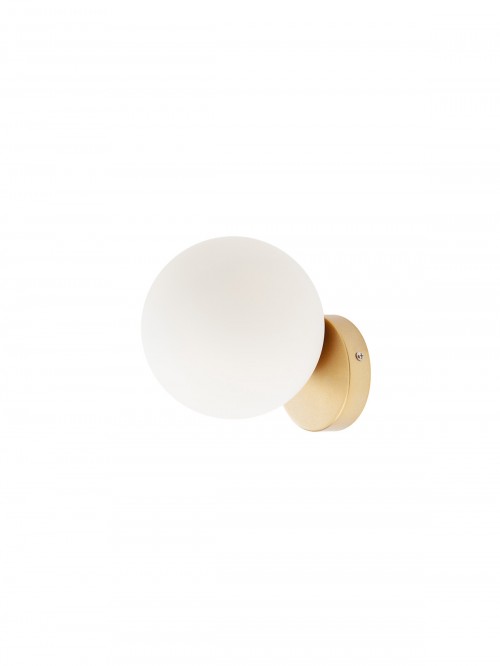 VOLLEY • Or - Verre Opal • E14 • Max 28W