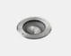 Recessed uplighting IP65-IP67 Gea Cob ø125mm DRY® LED 10.5W 3000K ON-OFF AISI 316 stainless steel 869lm