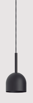 Rio Pendant 9 - Matte black