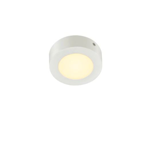 SENSER 12, plafonnier apparent LED indoor, rond, blanc, 3000 K