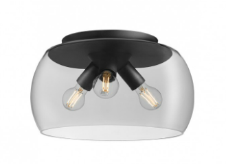 CROMA PL 3x42W E27 BLACK /SMOKEY (5.1.1)