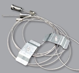 [W4L1033930] Kit suspension livré avec chaque linéaire commandé.