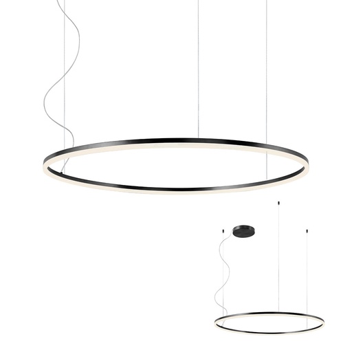 [W4L102250] ORBIT SU LED 68W 3000K D1000 SAND BLACK (4.1.2)-TRIAC