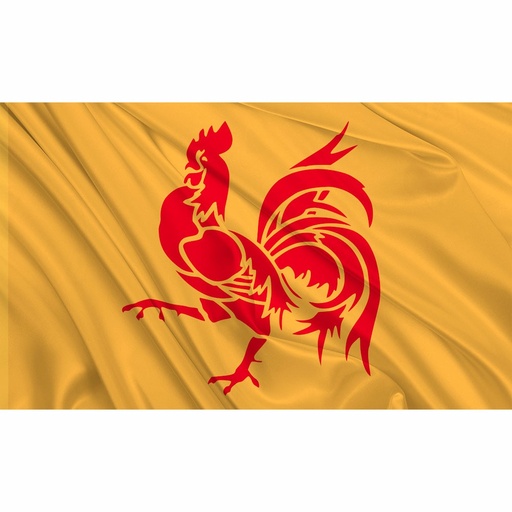 [W4L103116] drapeau Wallon