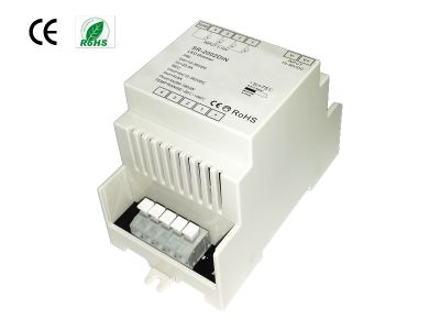 [W4L001407] Contrôleur 1-10V à PWM RGB(W) 4x5A DIN
