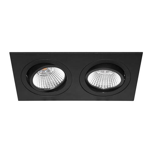 [W4L002277] AL2014 SDX 2x9W 2x900Lm 3000K 38° DIM Noir mat